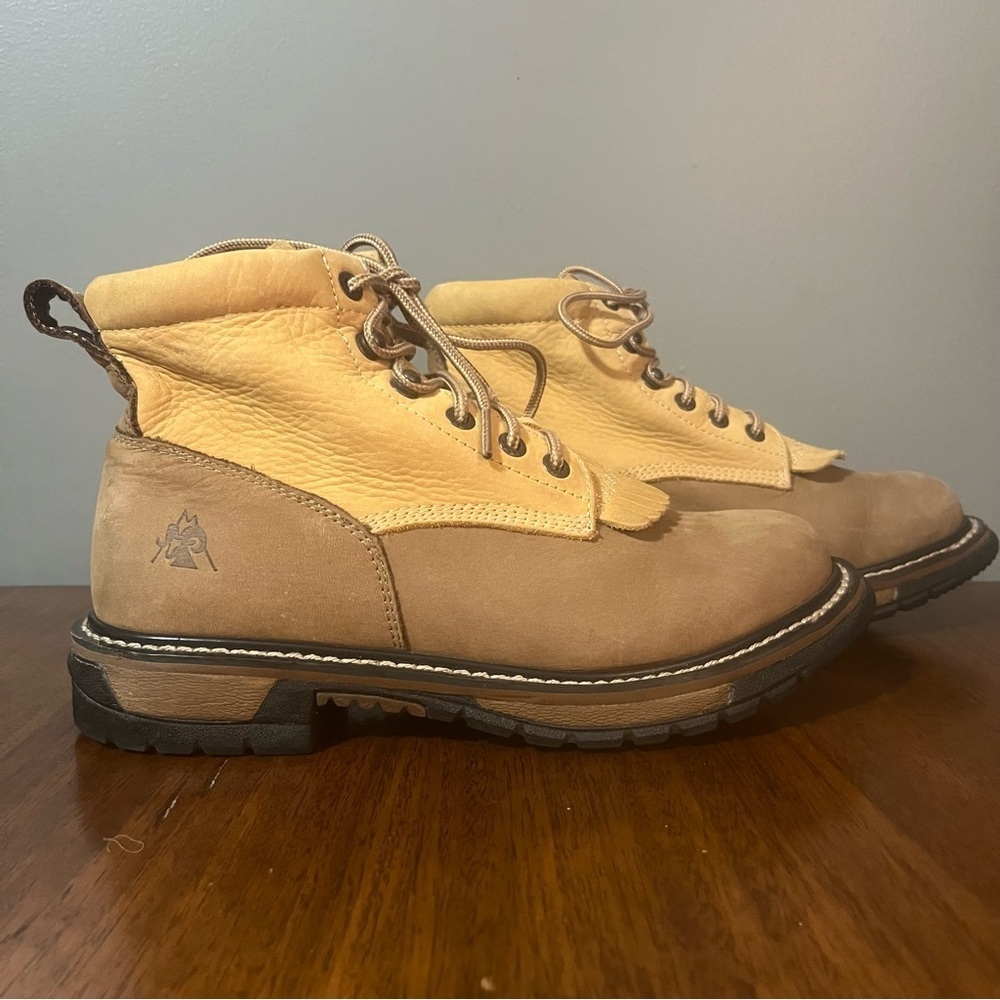 Rocky boots for women size 8. Suede, leather. Gently worn. - Picture 2 of 10